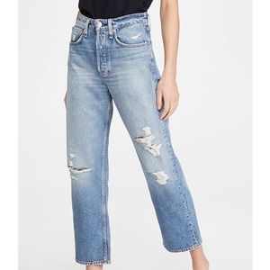 Rag & Bone Maya High-rise ankle straight.